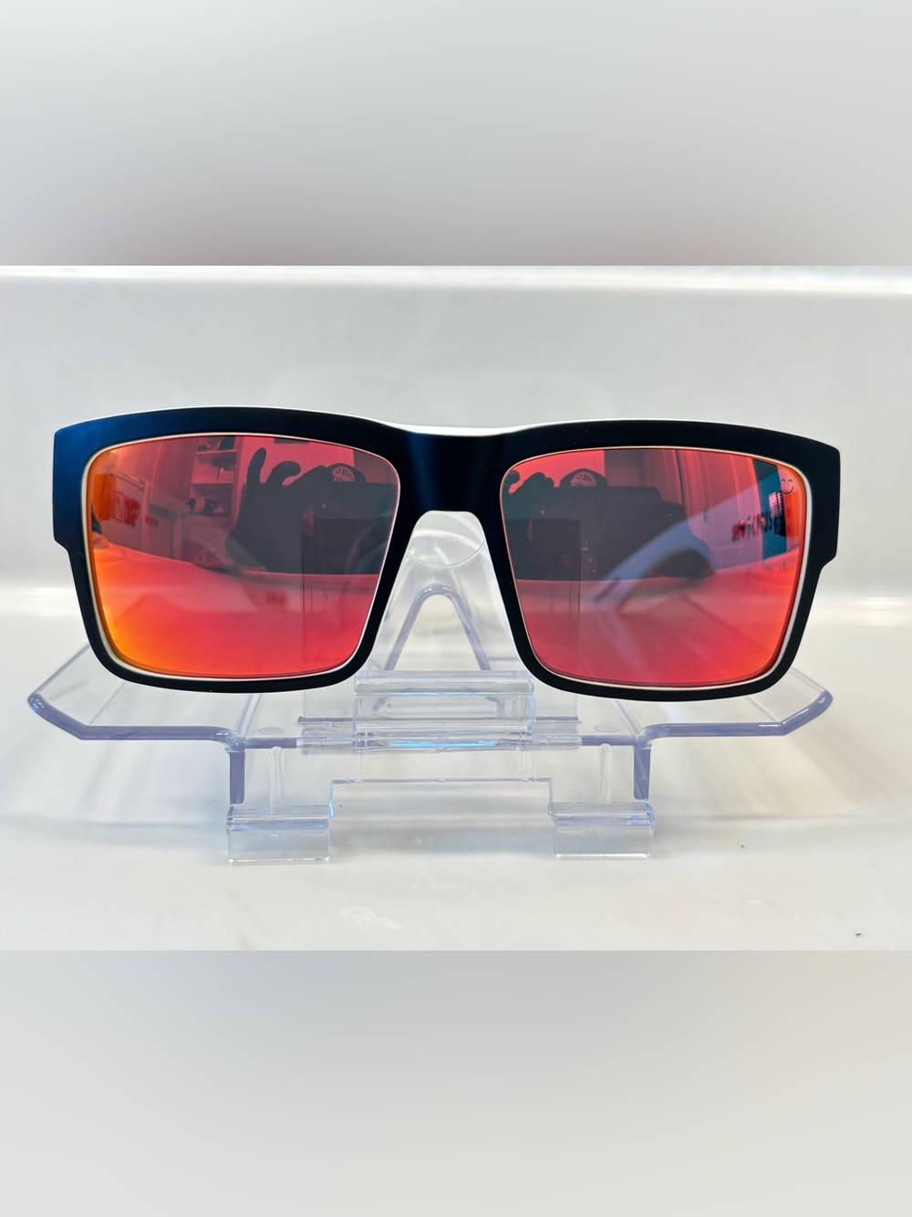 Spy Optic Discord Lite, Square Sunglasses, Color and Contrast Enhancing Lenses